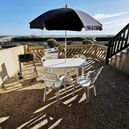 Grande Bleue - 2 Pieces 4 Couchages Port Mae-4474 * Leucate